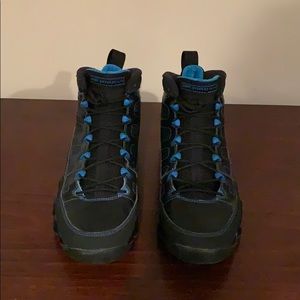 100% authentic retro Jordan 9 black bottom